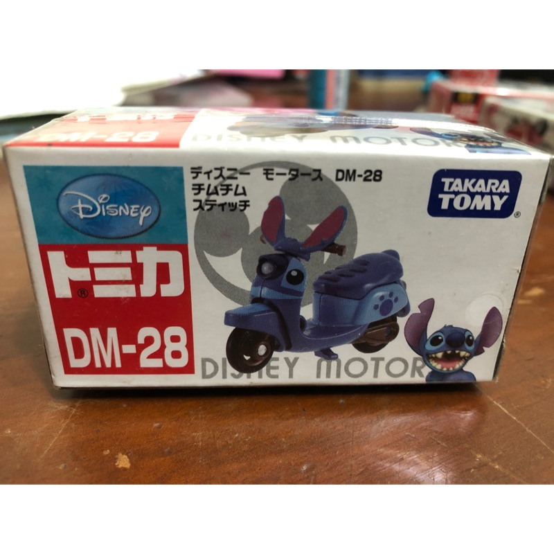 Tomica 夢幻逸品 DM-28 絕版 史迪奇摩托車