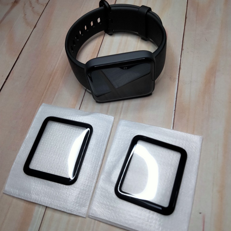 手錶保護貼 適用於Garmin佳明Venu SQ手錶貼膜  3D熱彎曲面全屏柔性軟膜 tpu高清水凝膜 抗藍光護眼膜