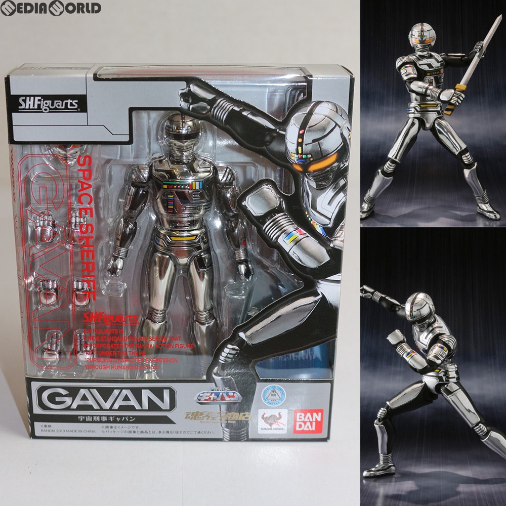現貨bandai 萬代可動手辦shf 宇宙刑事卡邦gavan 魂限定日版 蝦皮購物