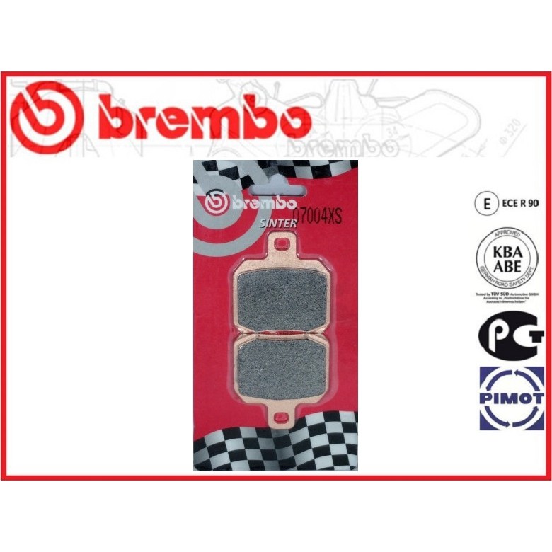 【TL機車雜貨店】Brembo 07004XS 金屬燒結煞車皮來令GILERA GP800/Nexus 500