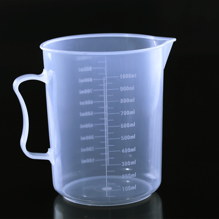 20/30/50/300/500/1000ML 塑料量杯水壺倒嘴表面廚房，