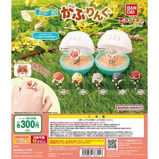 【盒蛋廠】BANDAI 倉鼠戒指環保扭蛋 全七款 4549660763116【現貨日本扭蛋、整套組、指定款銷售】