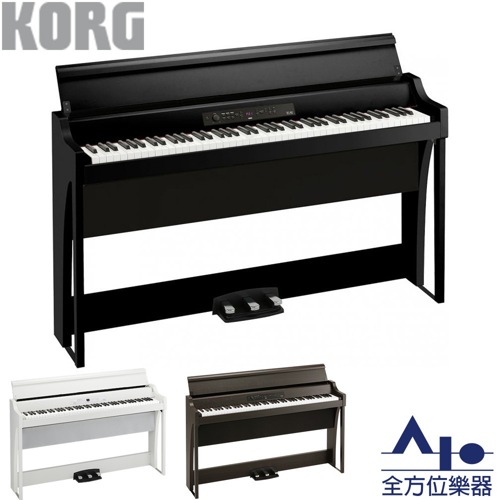 【全方位樂器】KORG G1 air 88鍵 電鋼琴 數位鋼琴 ※日本製造 (白色/黑色/玫瑰木色)
