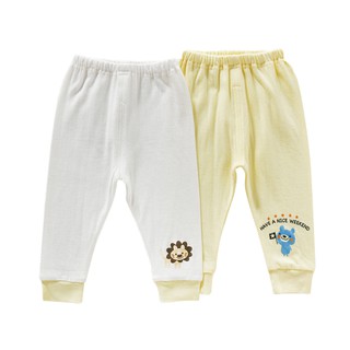 2件入童裝兒童內衣長褲 純棉居家服日本提花精梳棉睡褲-321寶貝屋