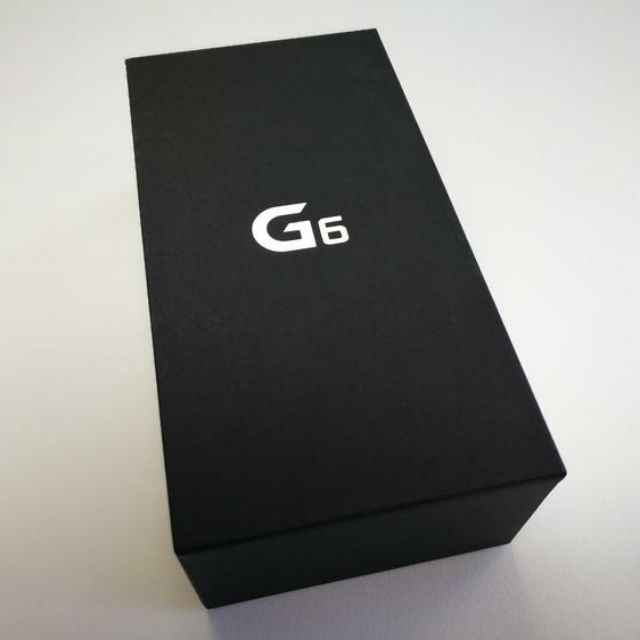 全新僅拆封檢查 LG G6 (冰晶銀)