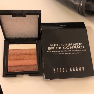 Bobbi brown mini shimmer brick compact 迷你打亮修容