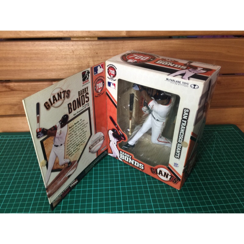 絕版品麥法蘭美國職棒mlb 巨人隊bonds邦茲700轟紀念盒 蝦皮購物