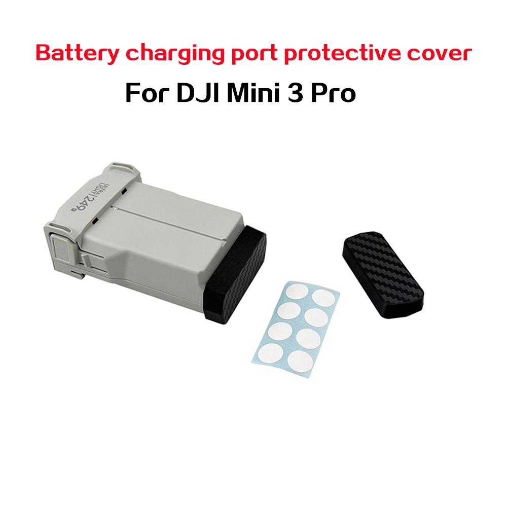 適用於 DJI Mini 3 Pro 電池防塵罩, 適用於 DJI Mini 3 Pro 無人機電池保護防塵塞