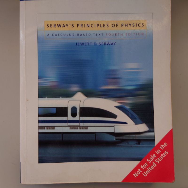 THOMSON/Serway's Principles Of Physics/Jewett/0534496059