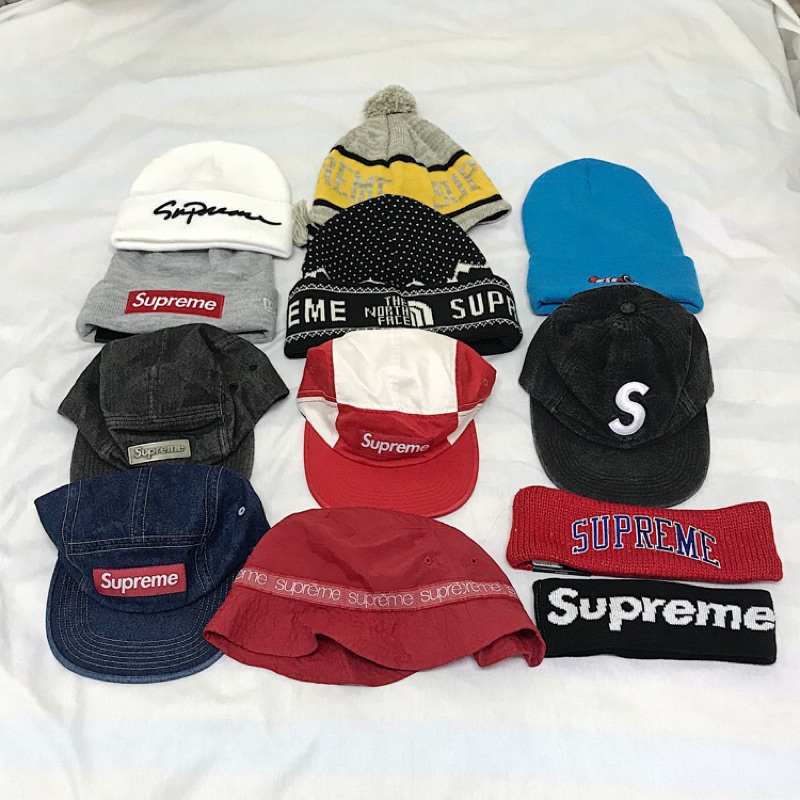 Supreme cap hat beanie 帽子 五分割 毛帽