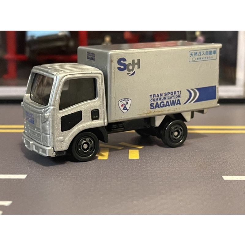 Tomica 多美 No.59 ISUZU ELF SAGAWA EXPRESS 無盒 佐川急便 附膠盒