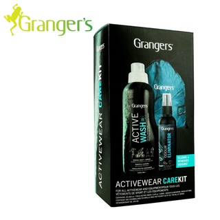 【Grangers 】ACTIVEWEAR CARE KIT 專業機能衣清潔+除臭+透氣網收納包組合 GRF138