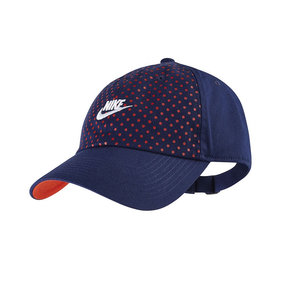 Nike W NSW H86 CAP SNL 藍 波點 小勾 休閒 運動 棒球帽 AA9969-478