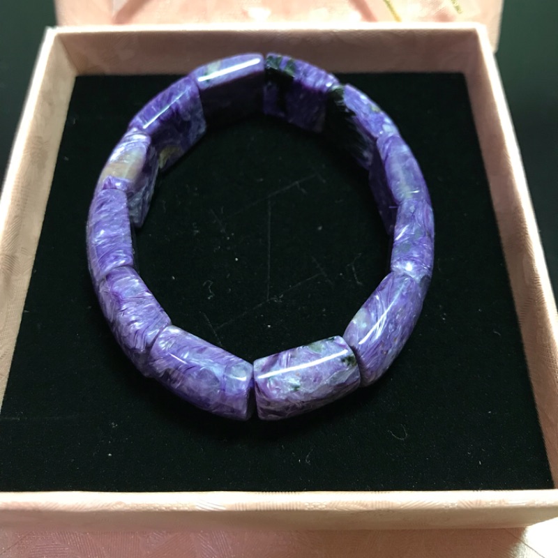 [現貨] 紫龍晶手排 14mm寬