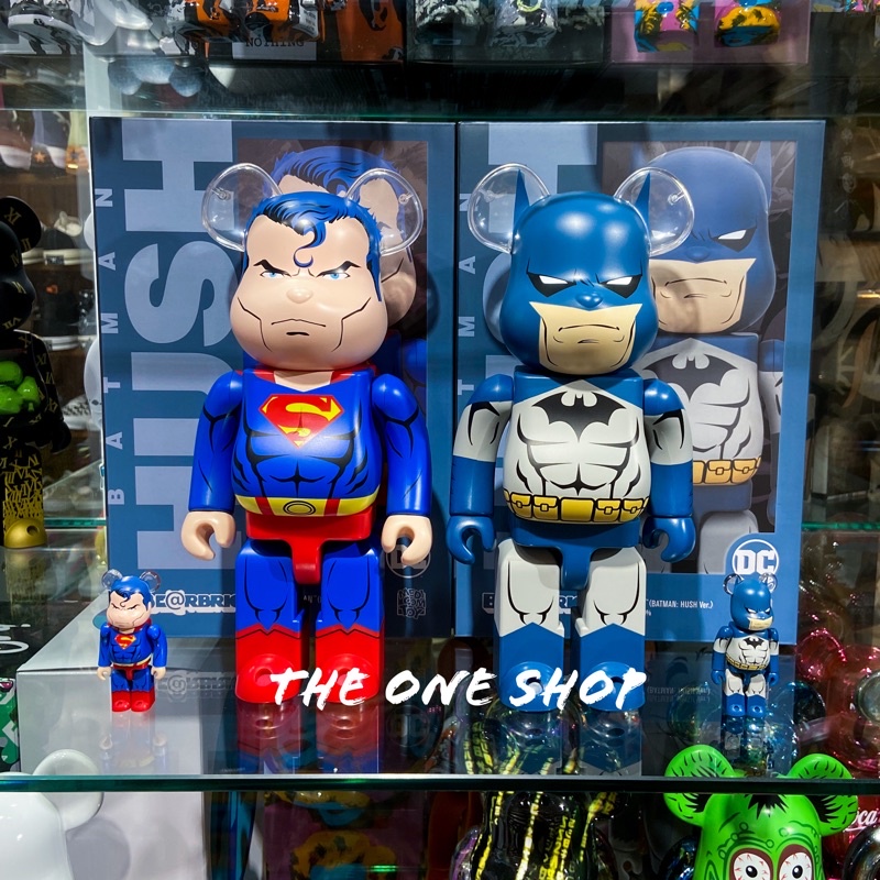 TheOneShop BE@RBRICK Batman Superman HUSH 蝙蝠俠 超人 庫柏力克熊 400%