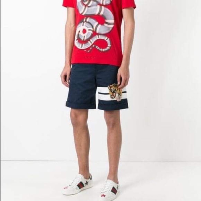 gucci bengal tiger shorts