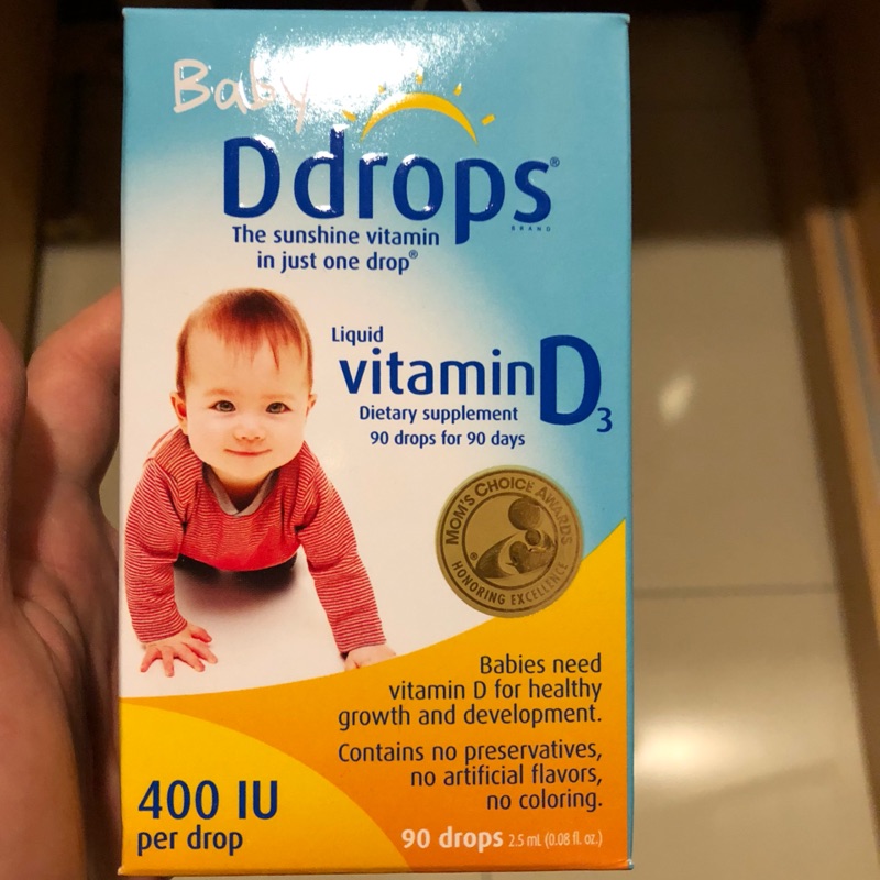 Baby Ddrops 嬰兒維生素D3滴劑