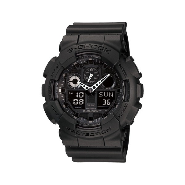 【CASIO】 卡西歐 G-SHOCK GA-100 GA-100-1A1 1A2 1A4 宏崑時計 台灣卡西歐保固一年