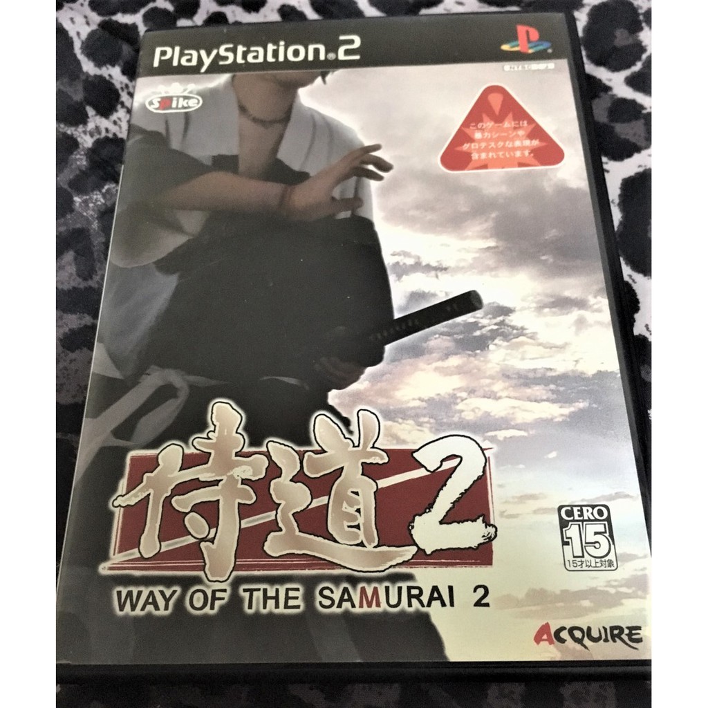 歡樂本舖ps2遊戲ps2 侍道2 附大張遊戲地圖盒書完整a3 蝦皮購物