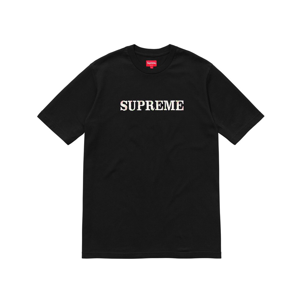 supreme floral tee