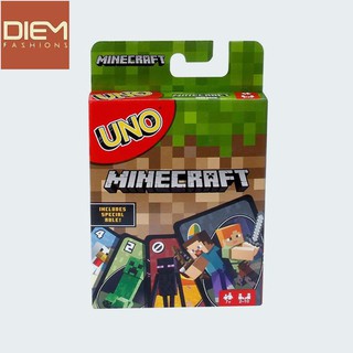 【免運】UNO Minecraft 我的世界卡牌遊戲桌遊兒童玩具英文版
