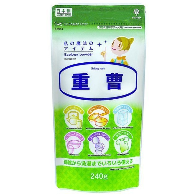 日本製紀陽baking Doda重曹小蘇打 掃除用清潔劑240g 蝦皮購物