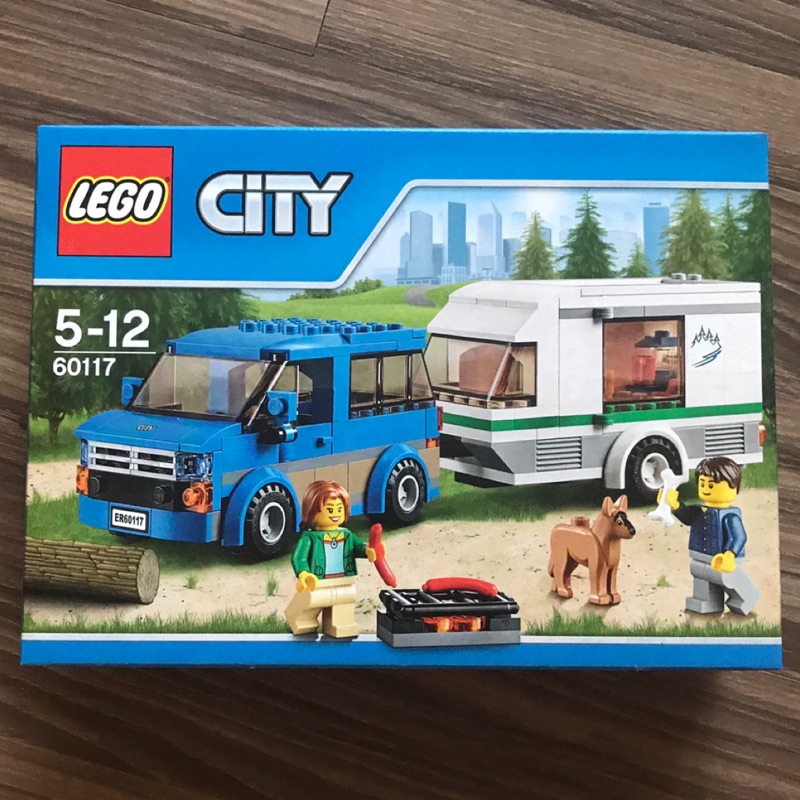 LEGO 樂高 60117 CITY 城市系列 篷車與露營車 原廠正版