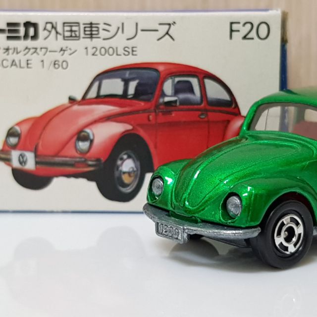 tomica 藍盒 f20 日本製 外國車 左門有一小疹