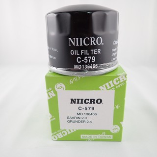 NIICRO 機油芯 適用 三菱 幸福力 SAVRIN ZINGER OUTLANDER GRUNDER 機油濾芯