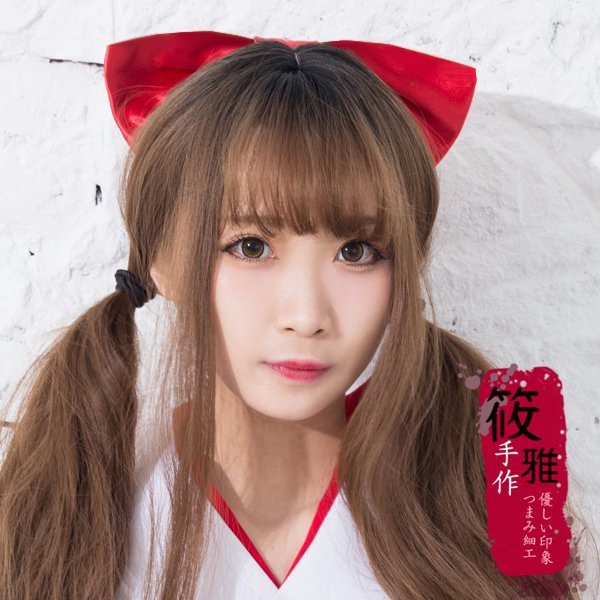 巫女服大蝴蝶結頭飾加購賣場cosplay 妖狐犬夜叉篠之之箒筱雅衣舖 A1077 蝦皮購物