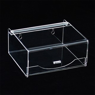 YR-326 抽取式、平板式 壓克力 水晶透明面紙盒 壁掛式衛生紙架 衛生紙盒