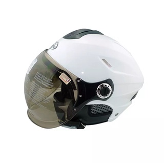 華泰 安全帽 NINJA K-861P K861P 白 泡泡鏡 輕便型 可拆洗 抗UV鏡片 雪帽 半罩《比帽王》