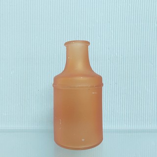 [ 小店 ] 擺飾品 造型花瓶 橘色 高約:13公分 材質:玻璃 M5 05