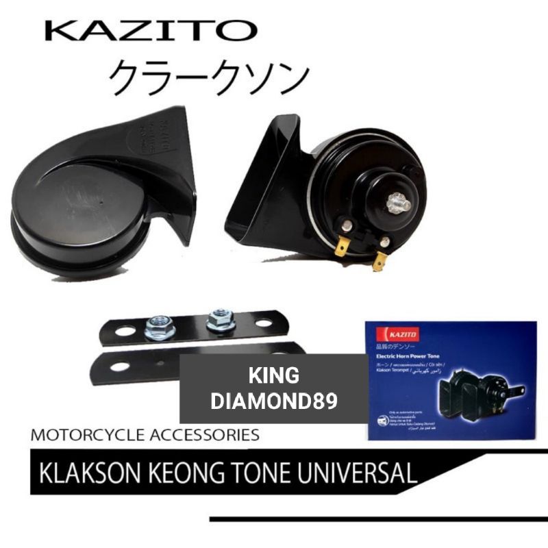 海螺喇叭音 Kazito 海螺喇叭防水 12v 汽車音響可製作 100 個原裝摩托車