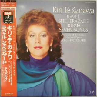 黑膠唱片 Kiri Te Kanawa - Ravel Shéhérazade, Duparc Seven Songs