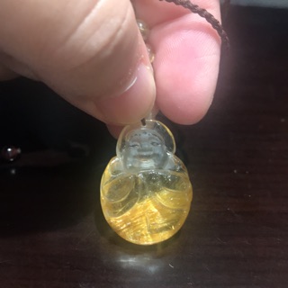 《藝品晶人》TA-01 鈦金順髮彌勒笑佛吊墜