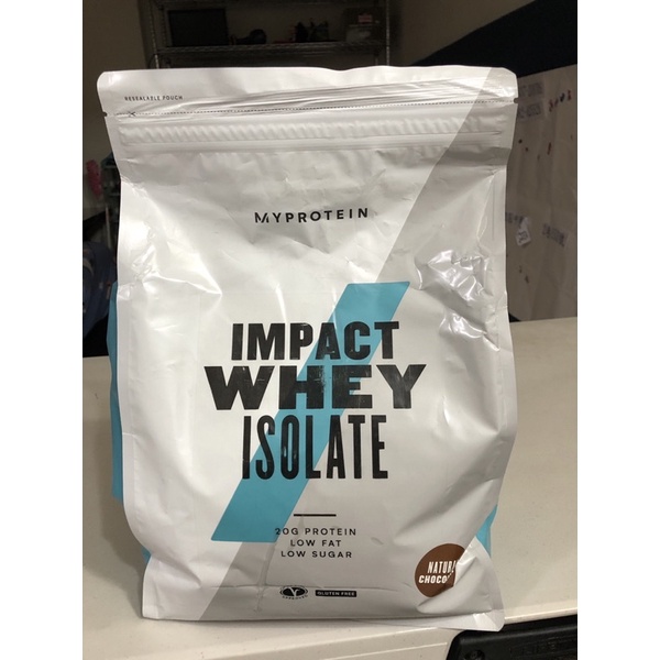 全新 Myprotein Impact 分離乳清蛋白 天然巧克力 Isolate 2.5公斤