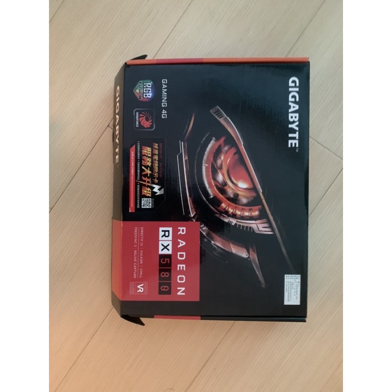 技嘉 Gigabyte RX580 Gaming 4G 顯示卡