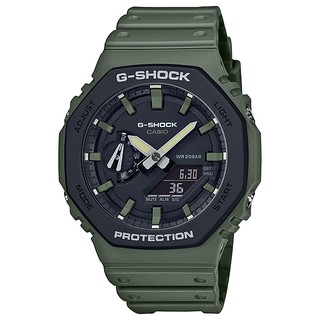 【CASIO】G-SHOCK 農家橡樹 黑綠配色 現貨 GA-2110SU-3A 臺灣卡西歐公司貨