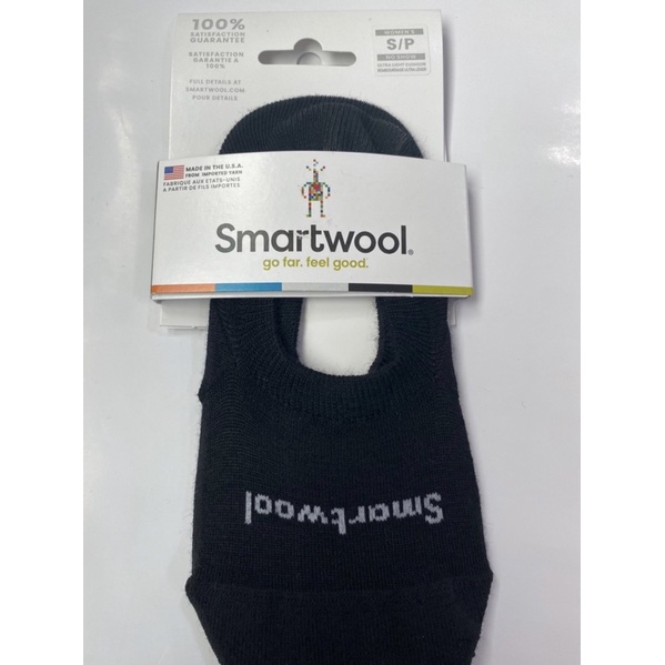 [女生款]Smartwool Sneaker No Show Sock 美麗諾62%羊毛運動隱形襪 現貨S