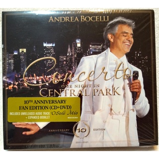 Image of 全新未拆 CD+DVD 豪華盤 / 安德烈波伽利 Andrea Bocelli / 中央公園演唱會 / 歐洲進口