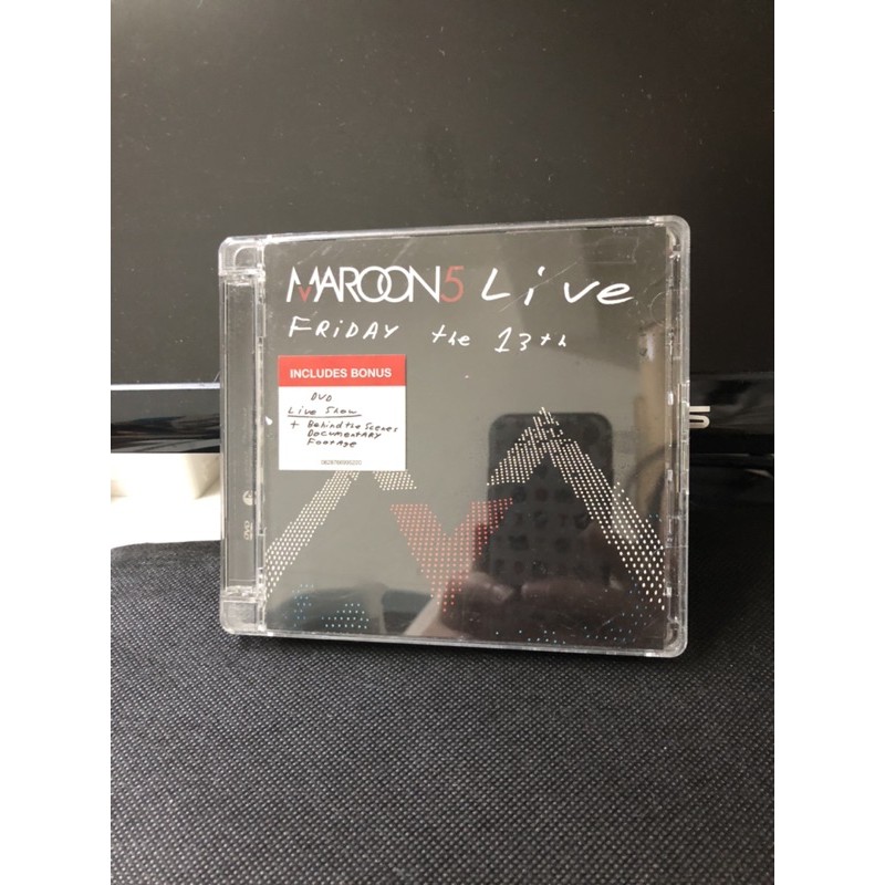 0325 二手CD 魔力紅Maroon 5/Live FRIDAY the 13th (CD+DVD)