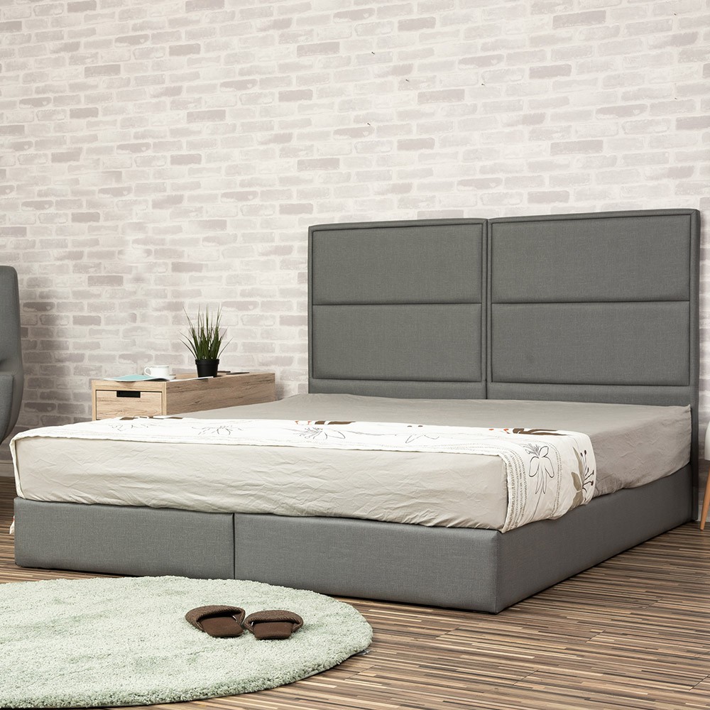 3 5公分薄款床頭片可折式長格免運群馬貓抓皮床架房間二件組 Th哲居家 5尺雙人6尺加大雙人好收納