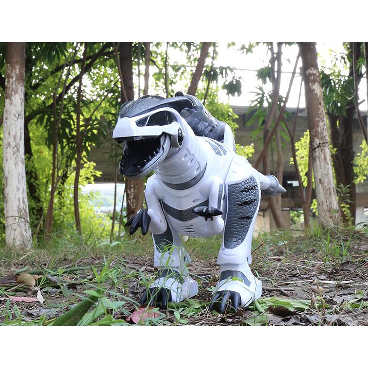 恐龍玩具高科技智能電動恐龍霸王龍遙控機器人男孩玩具禮物4567歲以上