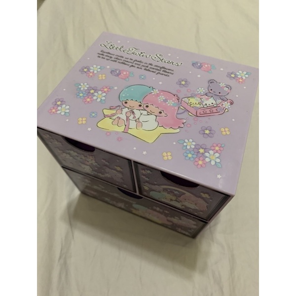 近全新 三麗鷗 正版 飾品盒 收納盒 小抽屜 雙子星 kikilala