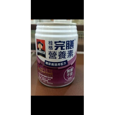 桂格完膳營養素100鉻配方無糖×24/箱