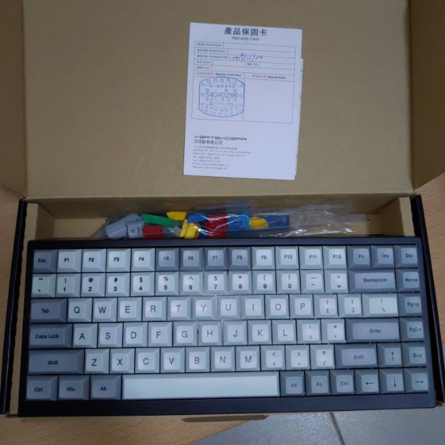 Vortexgear tab75 茶軸#機械鍵盤#藍芽#無線鍵盤