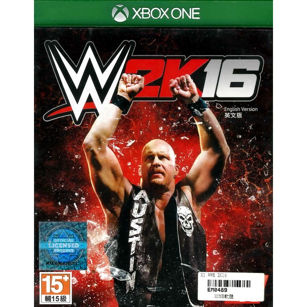二手遊戲 Xbox One Xboxone 激爆職業摔角美國勁爆職業摔角16 Wwe 2k16 英文版台中 蝦皮購物
