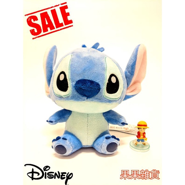 【正版】Disney 迪士尼 史迪奇 stitch 星際寶貝 6吋 正版娃娃 雷標 絨毛娃娃 交換禮物 玩具 玩偶