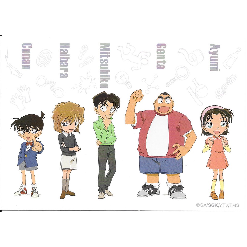 名偵探柯南名探偵コナン柯南科學搜查展明信片 科學搜查展少年偵探團 蝦皮購物